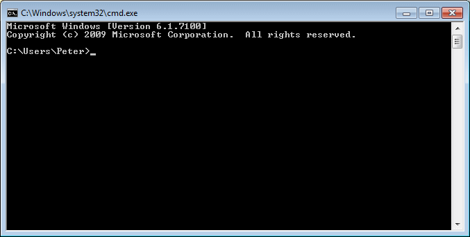Command Prompt